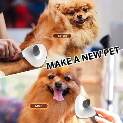 Pet Dog Brush Cat Comb Self Cleaning Pet Hair Remover Brush for Dogs Cats Grooming Tools Pets Dematting Comb Dogs Accessories